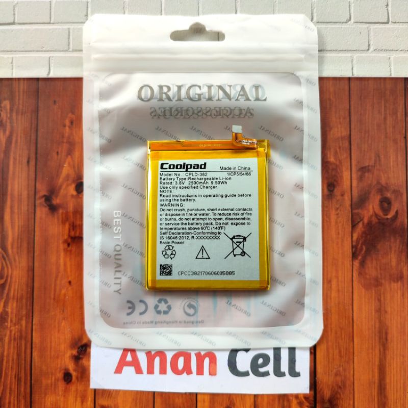BATRE BATERAI COOLPAD FANCY 3 E503 CPLD-382 / BATRE / COOLPAD CPLD382 / COOLPAD E503