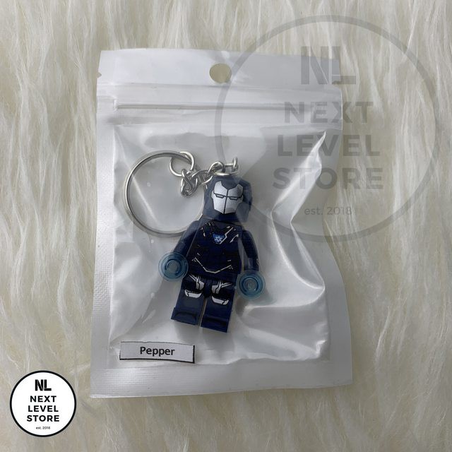 Gantungan Kunci LEGO Minifigure Avengers Pepper 2 KEYCHAIN