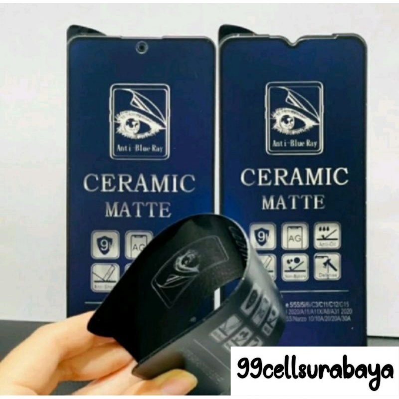 TG Anti gores ceramic anti blue matte redmi xiaomi all type