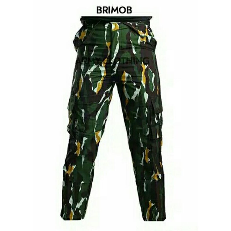 Celana Panjang Loreng Brimob