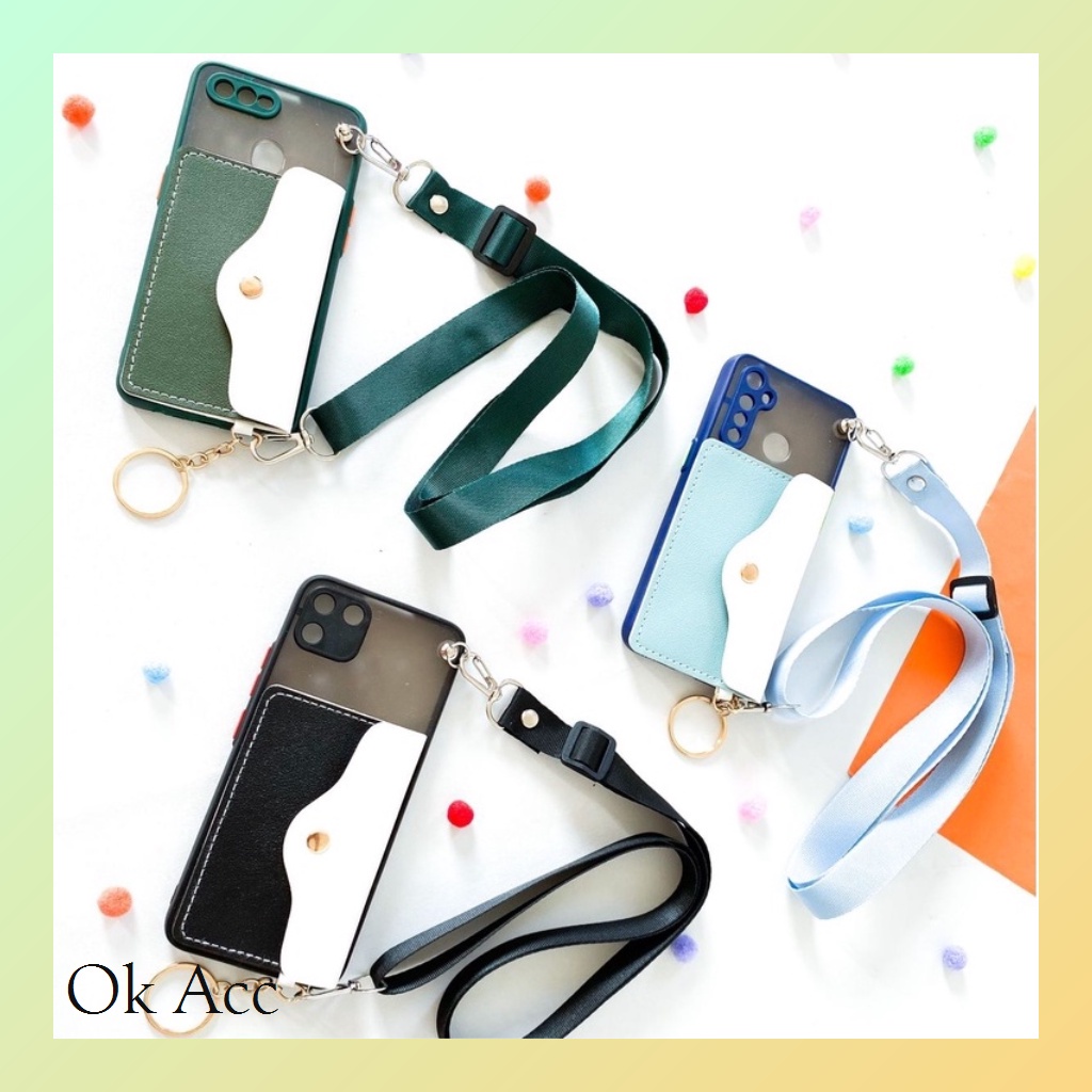 Case Tas Sling FH72 FC for Oppo Realme 2 Pro U1 U2 C1 C11 C12 C15 C2 C20 C20A C21 C21y C25 C31 C35 3 5 5i 5s C3 7i C17 8 8i Narzo 50a 50i 5G