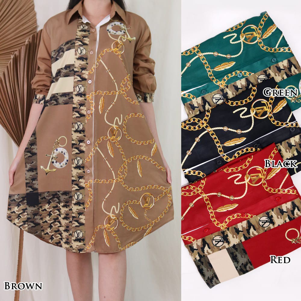 Kemeja Tunik LV Import #TK09