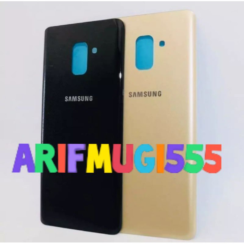 BACKDOR BACK DOOR KESING CASING HOUSING TUTUP BELAKANG SAMSUNG A8+ A8 PLUS 2018 A730 ORIGINAL