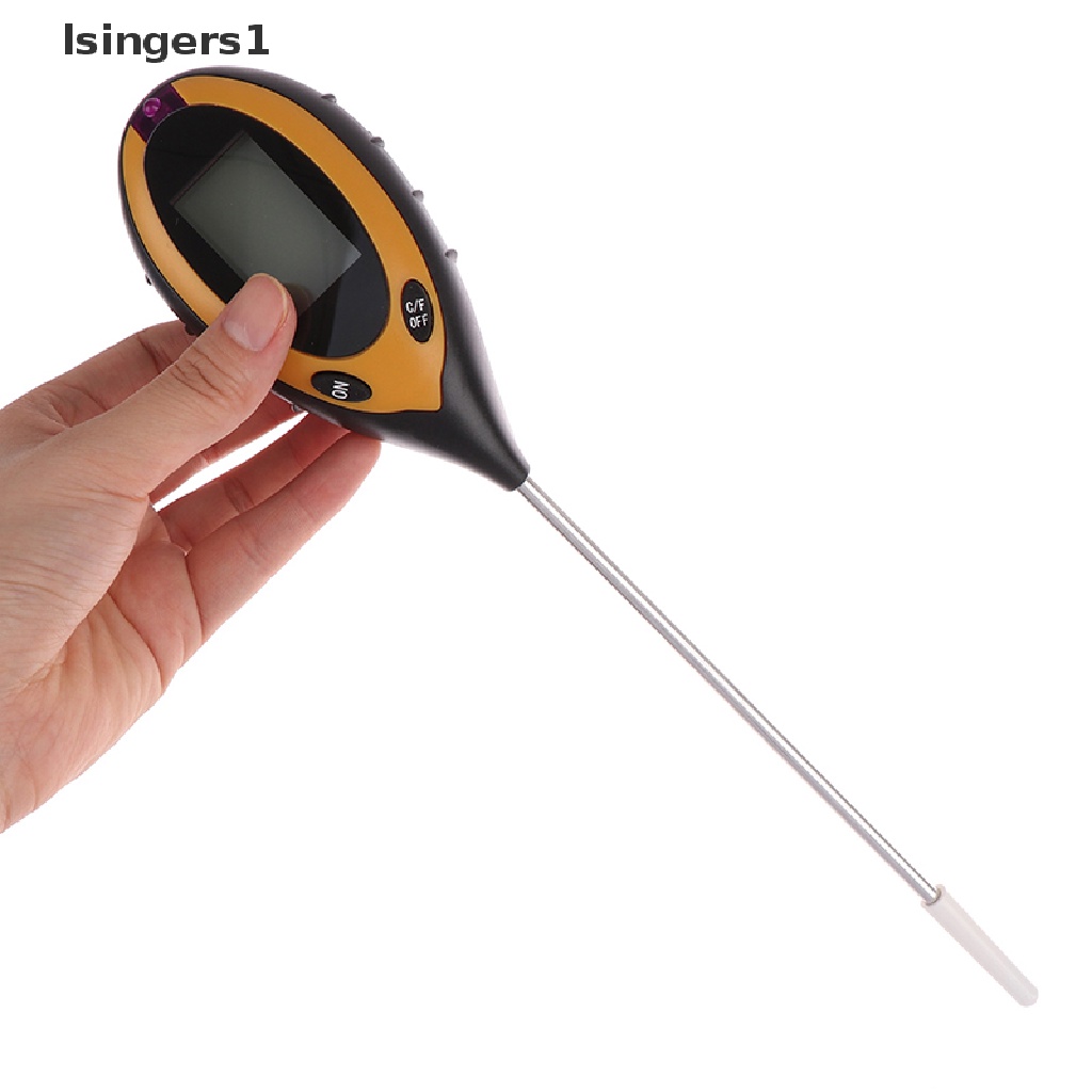 (lsingers1) 4 in 1 Alat Tester PH Kelembaban Tanah