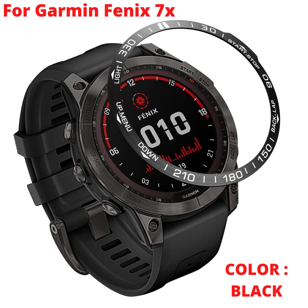 Metal Bezel ring casing case Garmin Fenix 7s 7 7x STAINLESS STEEL besi