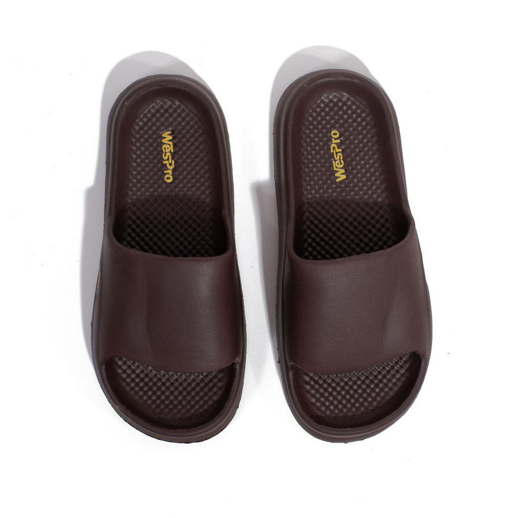 Wespro Blank Sandal Selop Pria Slip On Empuk Lentur Original Sendal Slop Karet Cowok Laki laki Dewasa Rumah Hotel Casual