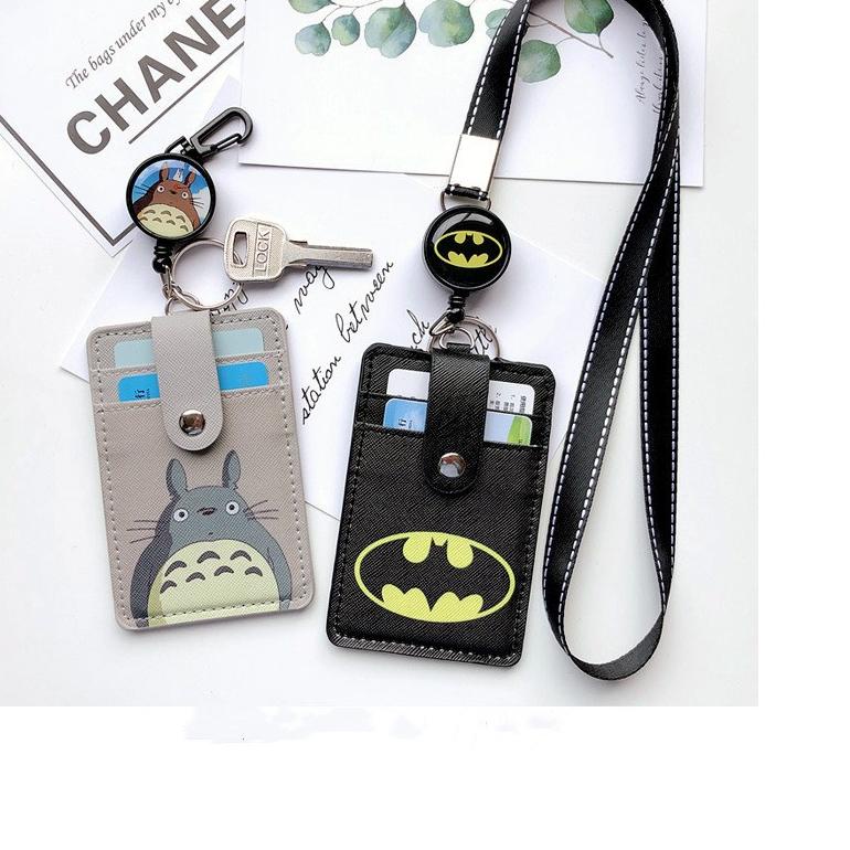 

FREE ONGKIR!2414 Name Tag/ID Card Holder/Gantungan Kartu Nama/Tali Id card Nama 3 Slot|SQ7