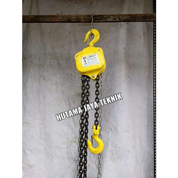 Chain Block Blok Katrol Takel Derek 1 Ton 10 Meter 10 M 10Meter Willfred Premium