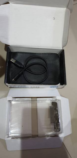 Casing Hardisk External 2.5 inc Sata Usb 3.0 Transparant Casing