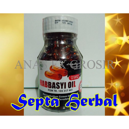 Habbasyi Oil 210 Kapsul PT NIAGA UTAMA HNU Habbatussauda PROMO