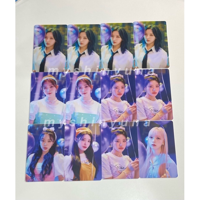 pvc anti air photocard patbingsoo billlie moon sua siyoon haruna haram tsuki sheon patbingsu murah w