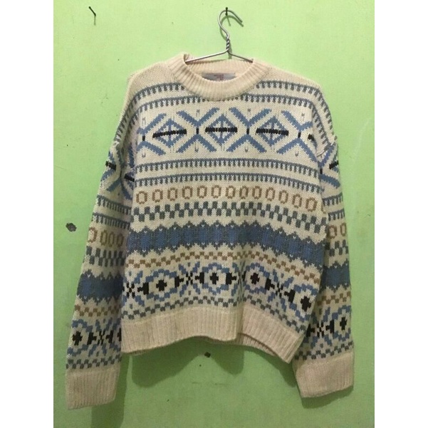 8second Crewneck rajut