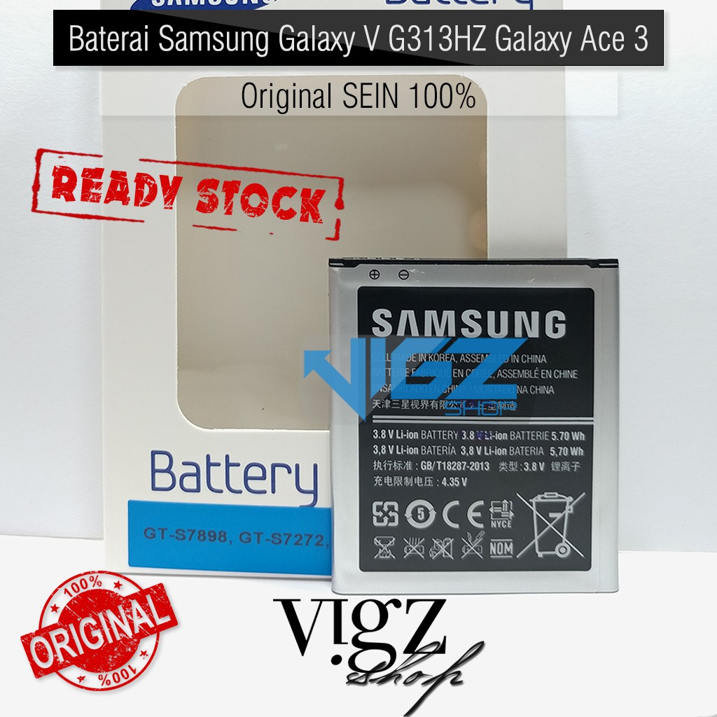 Baterai Samsung Galaxy V G313HZ Galaxy Ace 3 Original SEIN 100%