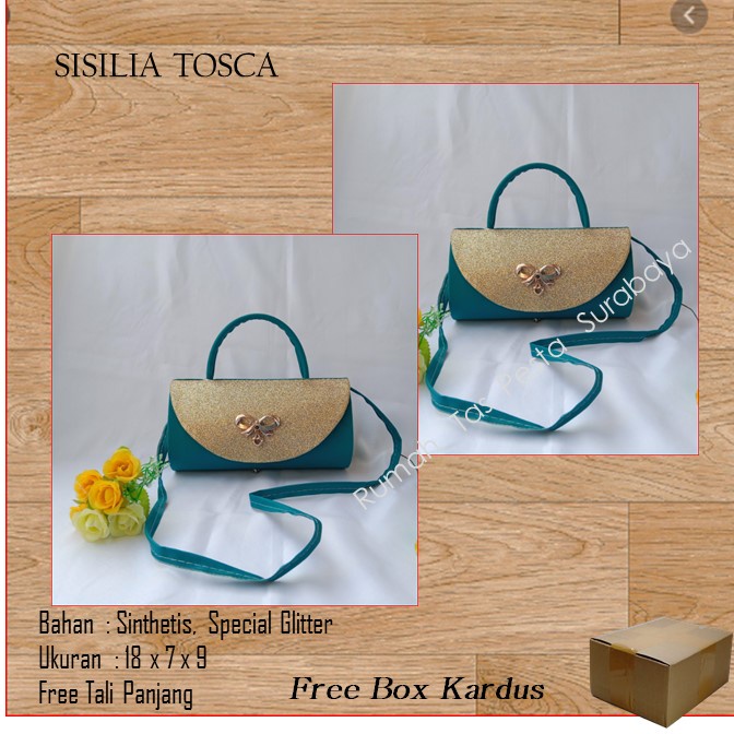 Tas Elegant,Tas Lucu,Tas Murah,SISILIA TOSCA