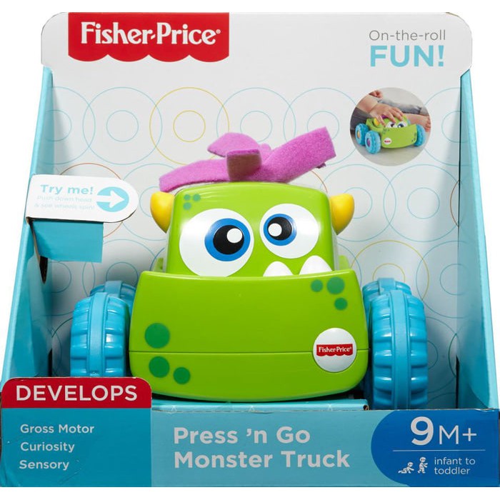 Fisher Price Press n Go Monster Truck