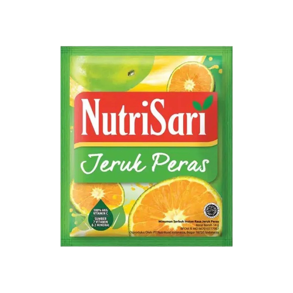 

Nutrisari Rasa Buah Jeruk Peras | Sachet