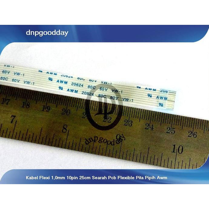 

Kabel Flexi 1,0Mm 10Pin 25Cm Searah Pcb Flexible Pita Pipih Awm Dnpgood11 Ayo Order