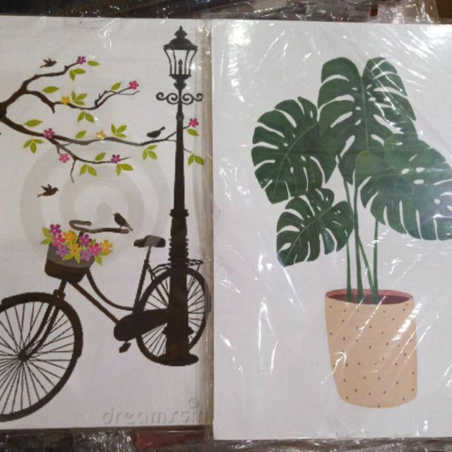 Hiasan Dinding Poster Kayu Al-122