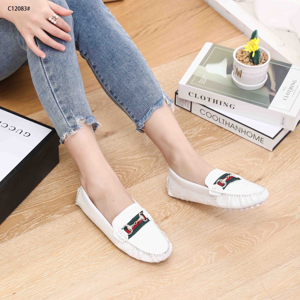 gc  GG Loafers Flat Shoes C12083#