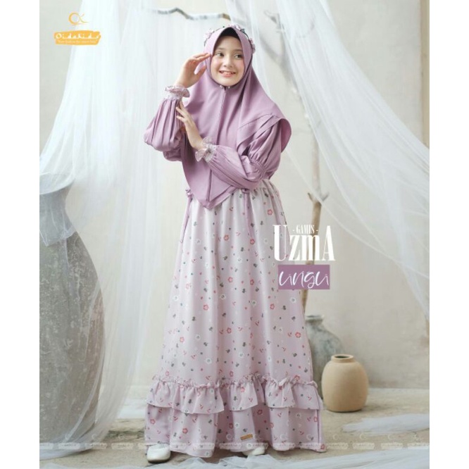 OIDOKIDS GAMIS ANAK UZMA UNGU