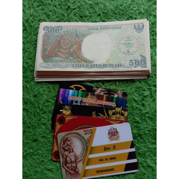 uang lama 500 rupiah tahun 1992