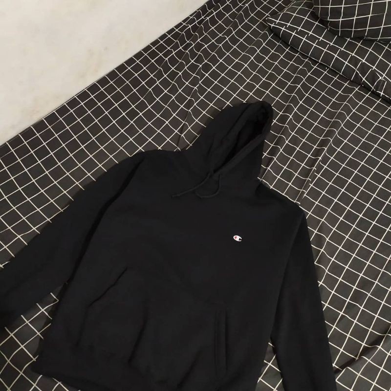 HOODIE CHAMPION BASIC LOGO ORIGINAL - HOODIE CHAMPION ORIGINAL - HOODIE LOGO CHAMPION UNISEX