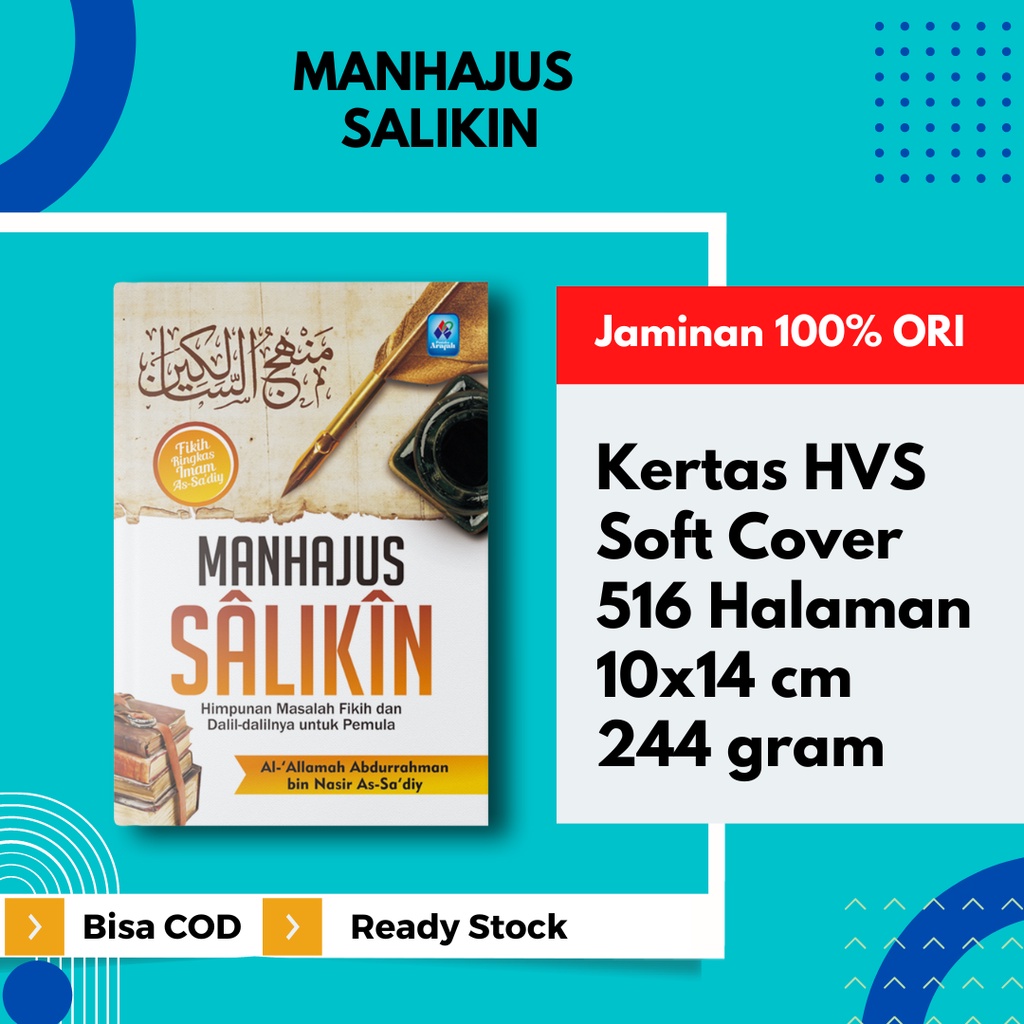 Jual Manhajus Salikin Himpunan Masalah Fikih Pustaka Arafah Original ...