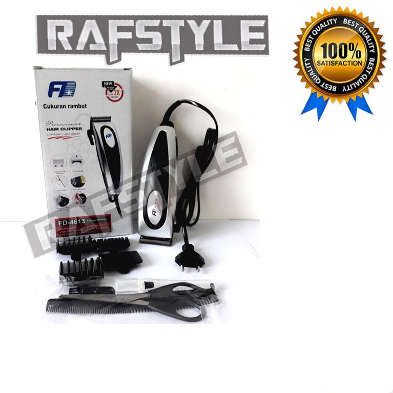 GOODDEALS Alat Cukur Rambut Hair Clipper Set Komplit FD-4613