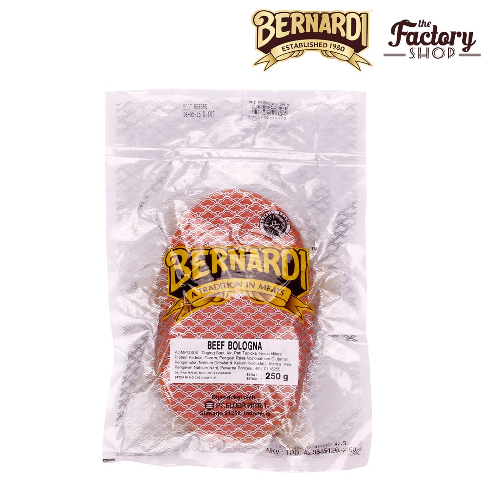 

Bernardi Beef Bologna 250g