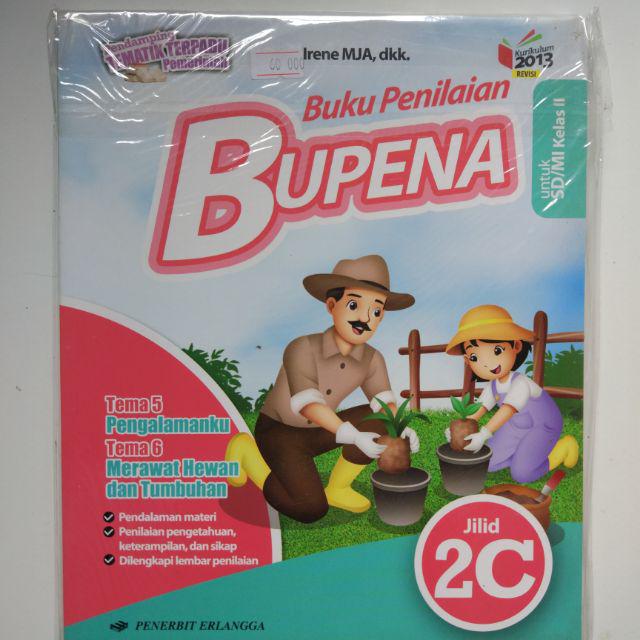 Buku Bupena Erlangga Kelas 2 Sd Shopee Indonesia