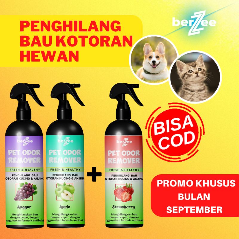 (PET OD0R) Paket Hemat Penghilang Bau Kencing Kucing Anjing 250ML / Pet Odor Remover Spray / Litter Box / Pasir Kucing / Kucing / Anjing / Cat Dog