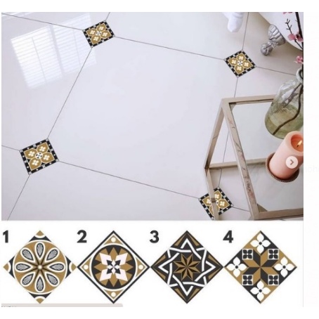 STIKER TEGEL / STICKER LANTAI / KERAMIK SUDUT