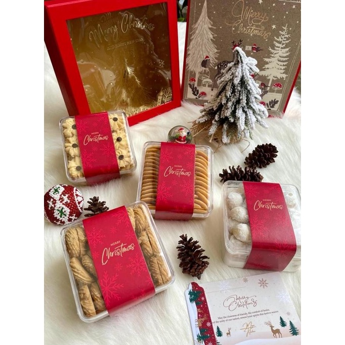 

HAMPERS PARCEL NATAL / PARCEL NATAL PREMIUM / KUE KERING / COOKIES XCD521XS