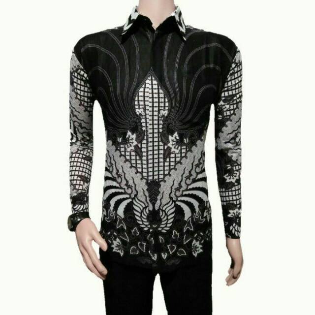 Kemeja Batik Pekalongan Lengan Panjang Size M L XL XXL
