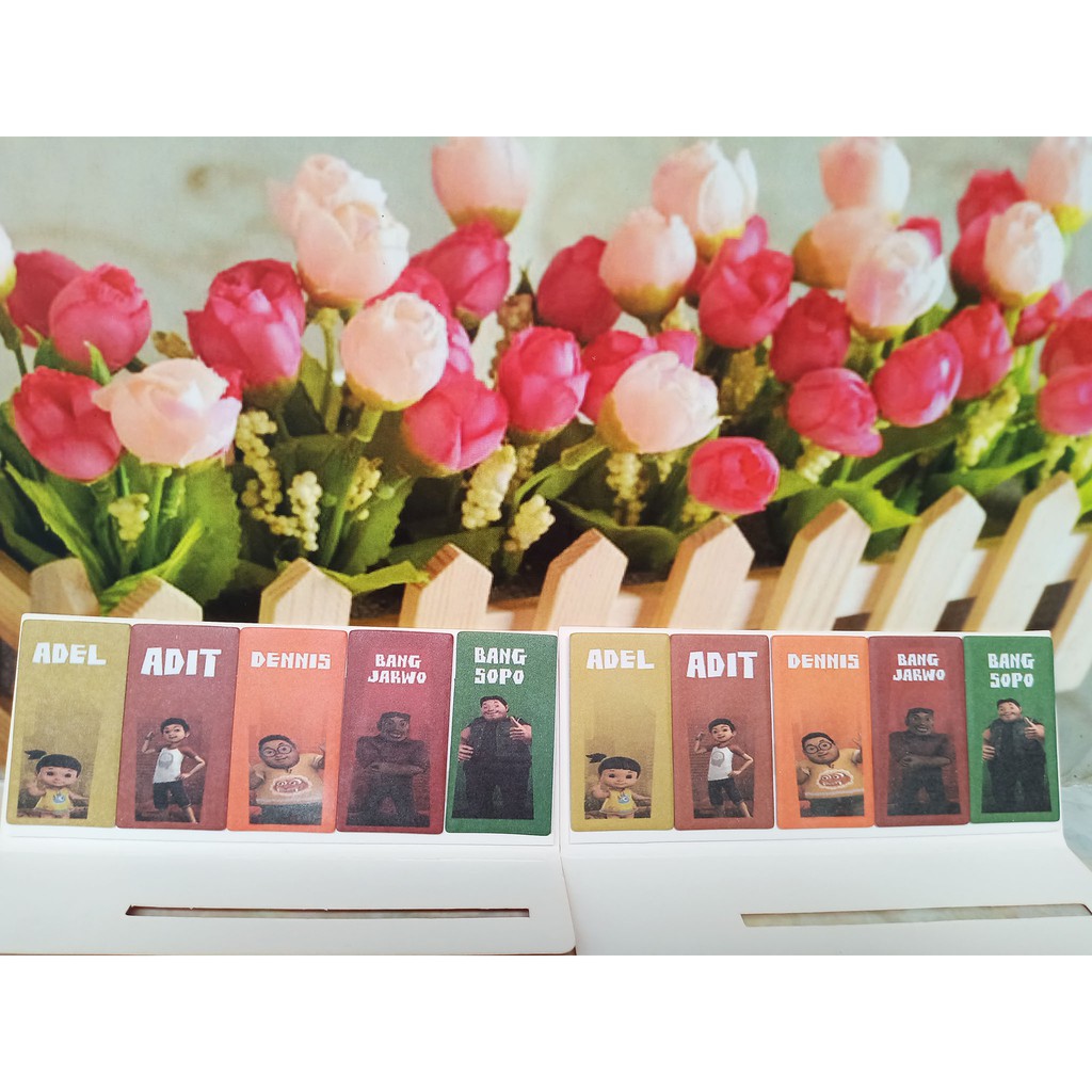 

Sticky note stick marker book motif Karakter