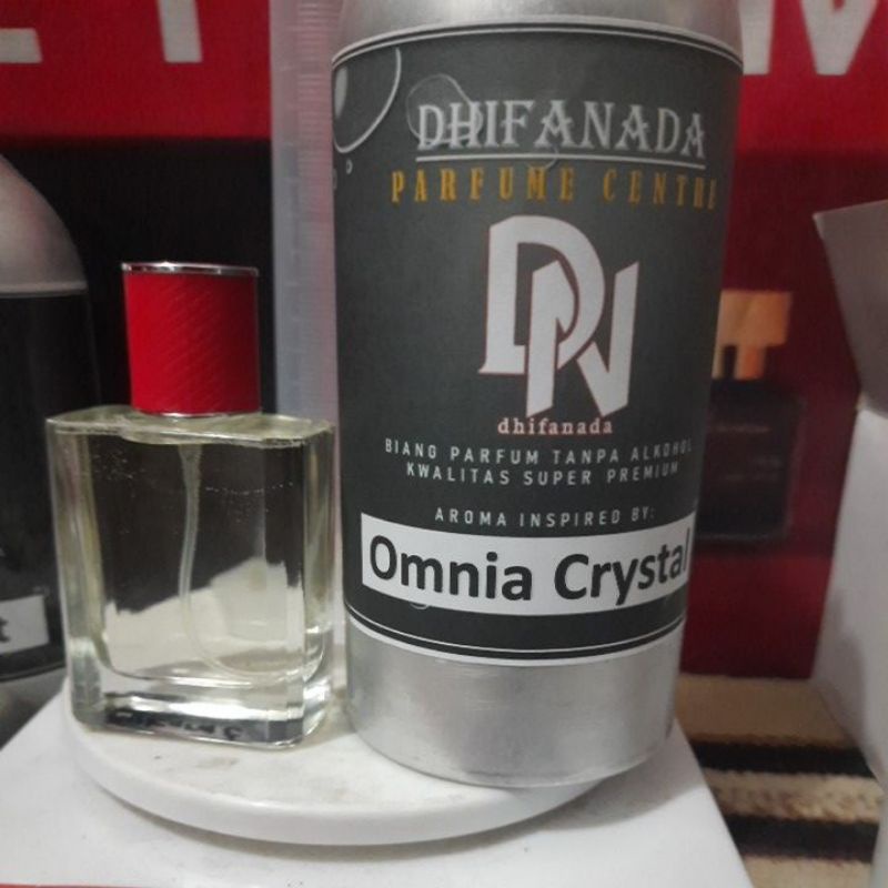 DNP 049 aroma mirip OMNIA CRISTAL 50 ml dhifanada parfum refill
