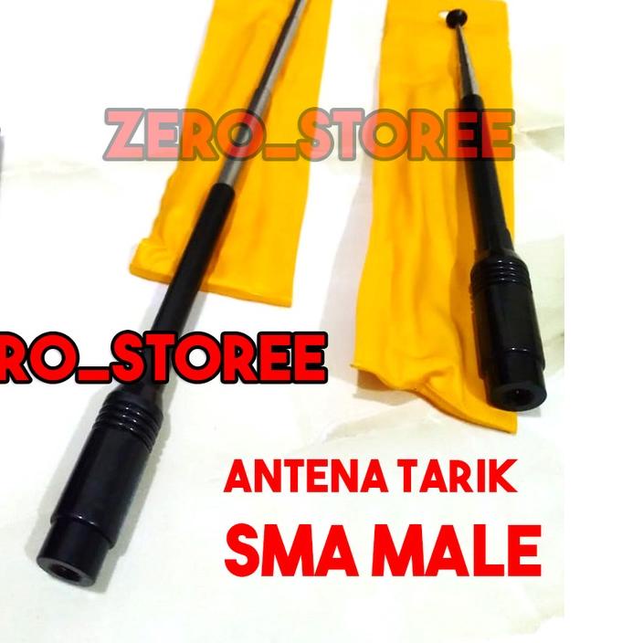 ✶ VHF Antena HT Tarik SMA Male Sma laki Antena yaesu kenwood antenna HT Tarik Panjang Cowok Tebal UH