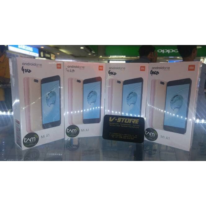 XIAOMI MI A1 RAM 4/64GB GOLD RESMI TAM