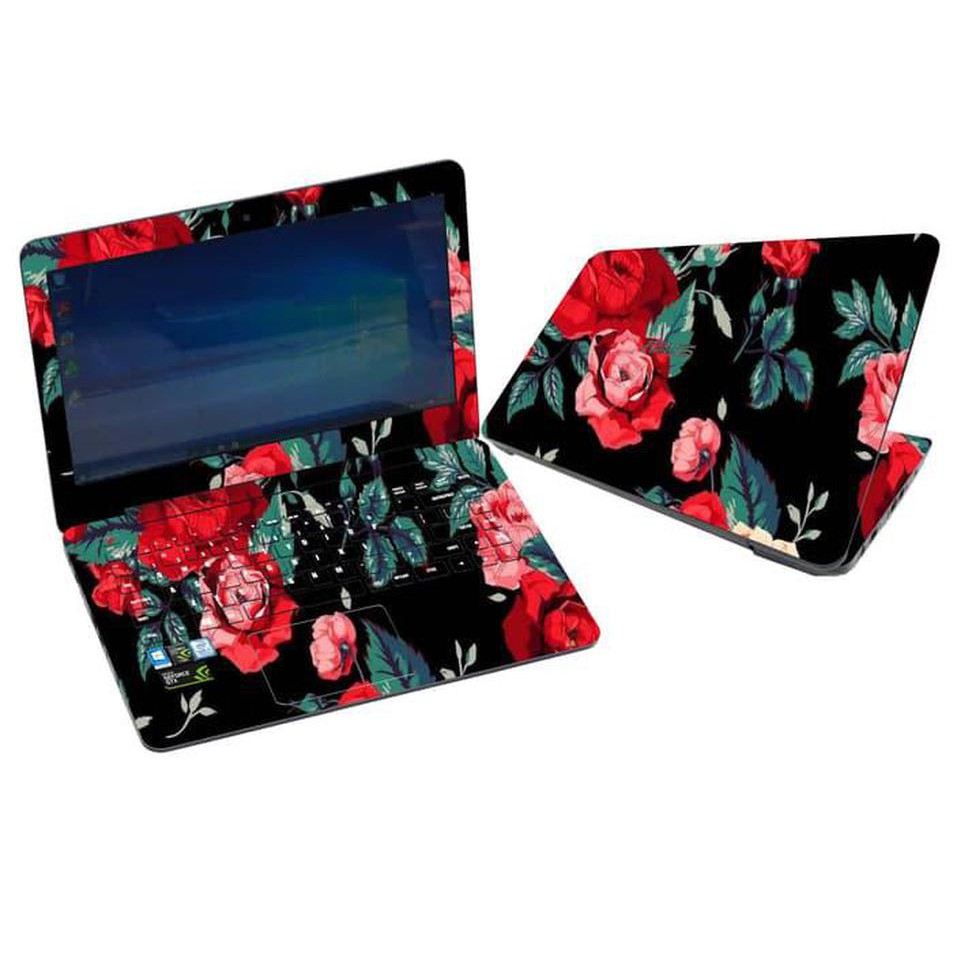 Premium Garskin Laptop Asus A455L FLOWERS