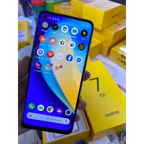 Realme 7 Pro Ram 8Gb Rom 128GB (Bekas Second) Hp Game Grosir Murah Handphone