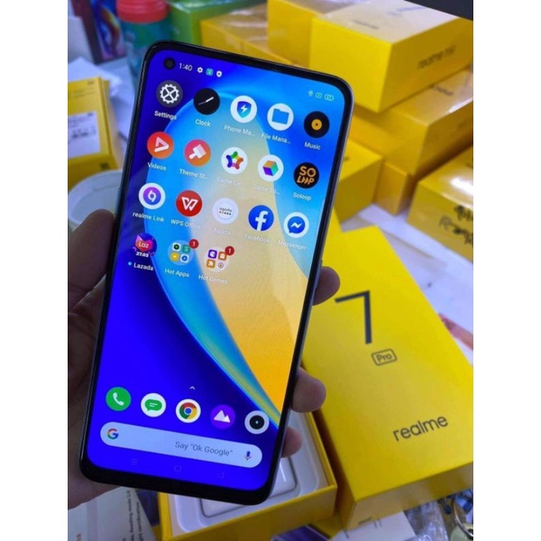 Realme 7 Pro Ram 8Gb Rom 128GB (Bekas Second) Hp Game Grosir Murah Handphone