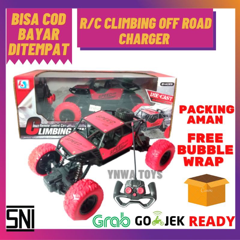 MAINAN MOBIL REMOTE CONTROL BATERAI CAS CHARGER JEEP OFF ROAD BESAR/MOBIL REMOT KONTROL RC OFFROAD
