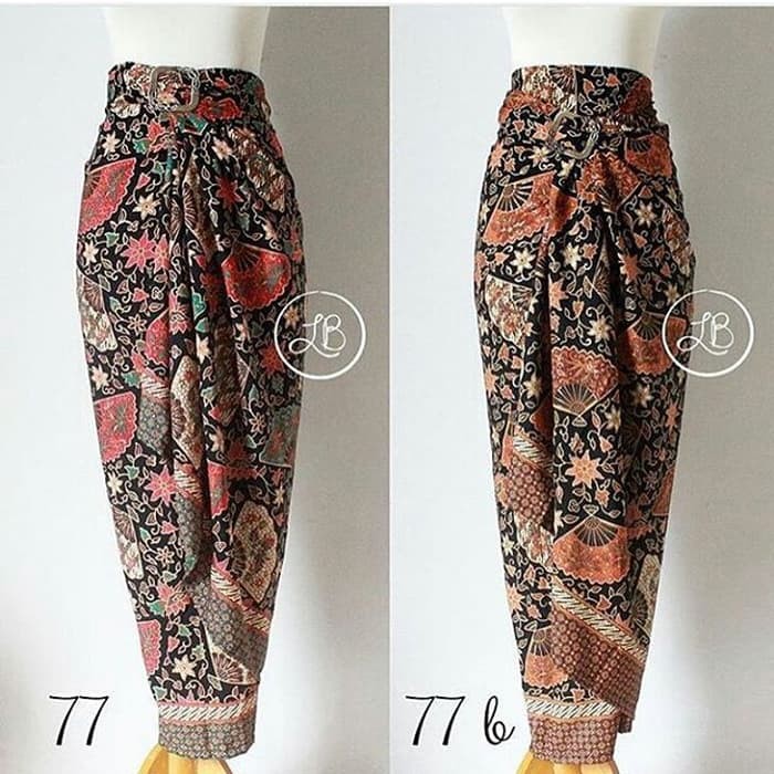 Rok Lilit Batik / Kain Lilit Bawahan Kebaya Motif Keong Bata