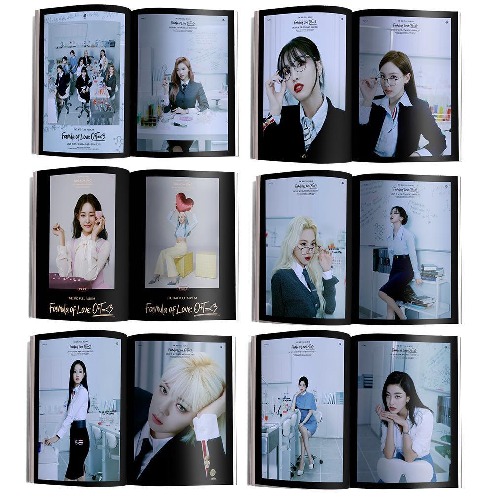 Album Foto 3 Poster Kpop Twice Girl Group FORMULA OF LOVE O + T = = Zhou Tzuyu Untuk Koleksi