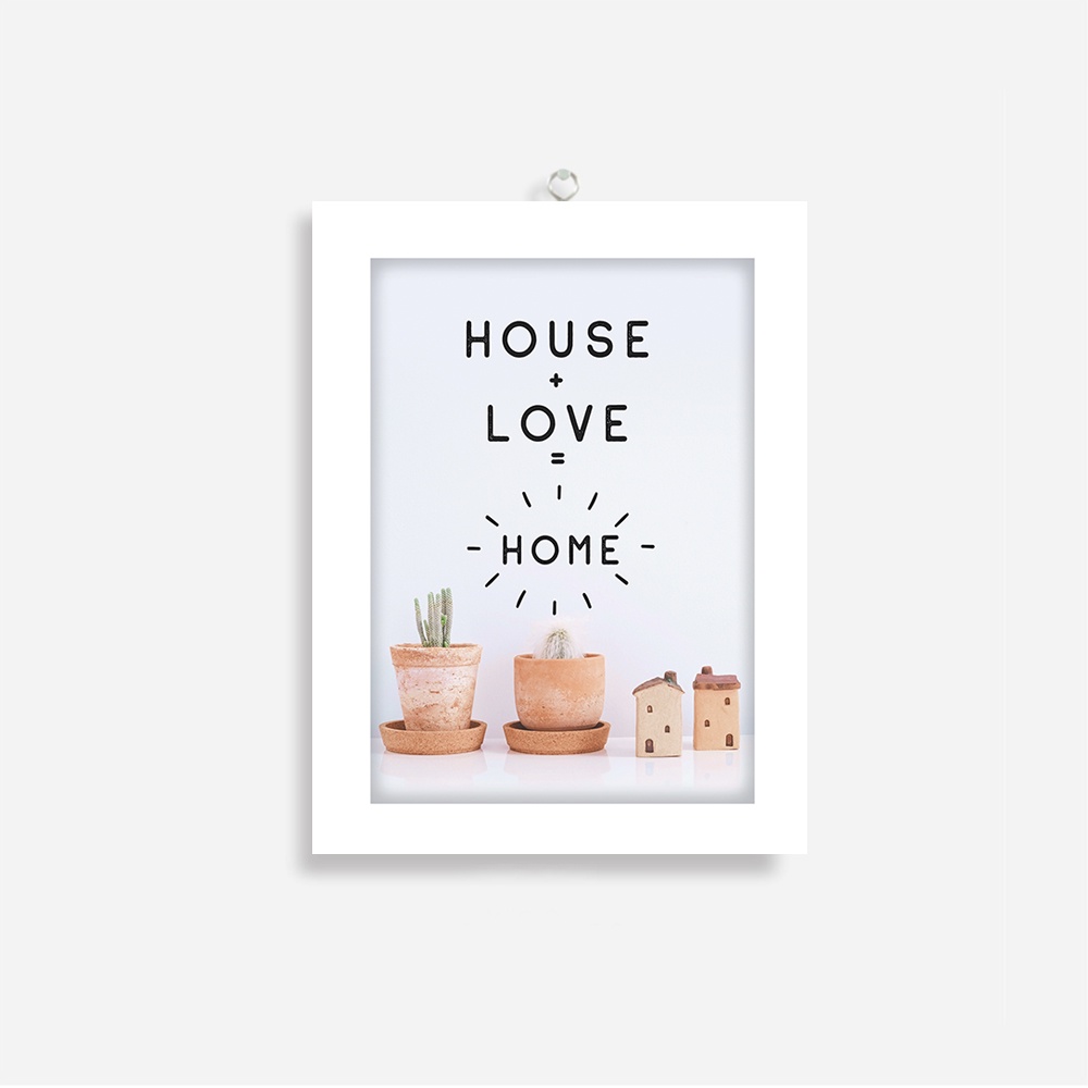 Pajangan dinding aesthetic Hiasan dinding Rumah Dekorasi Kamar Tidur Walldecor Quotes kaktus Alhamdulillah