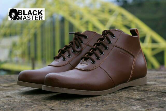 SEPATU BOOT KULIT MURAH ! BLACKMASTER BRODO ORIGINAL