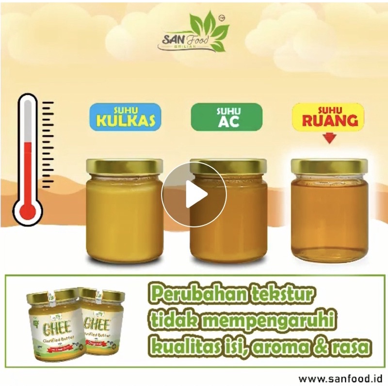 Ghee lemak tambahan mpasi | buttermix lemak tambahan mpasi