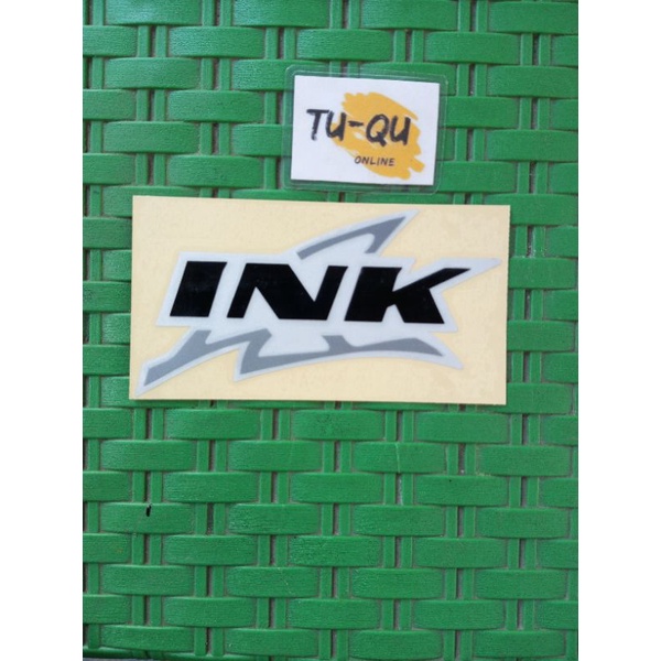 Stiker cuting ink helmet