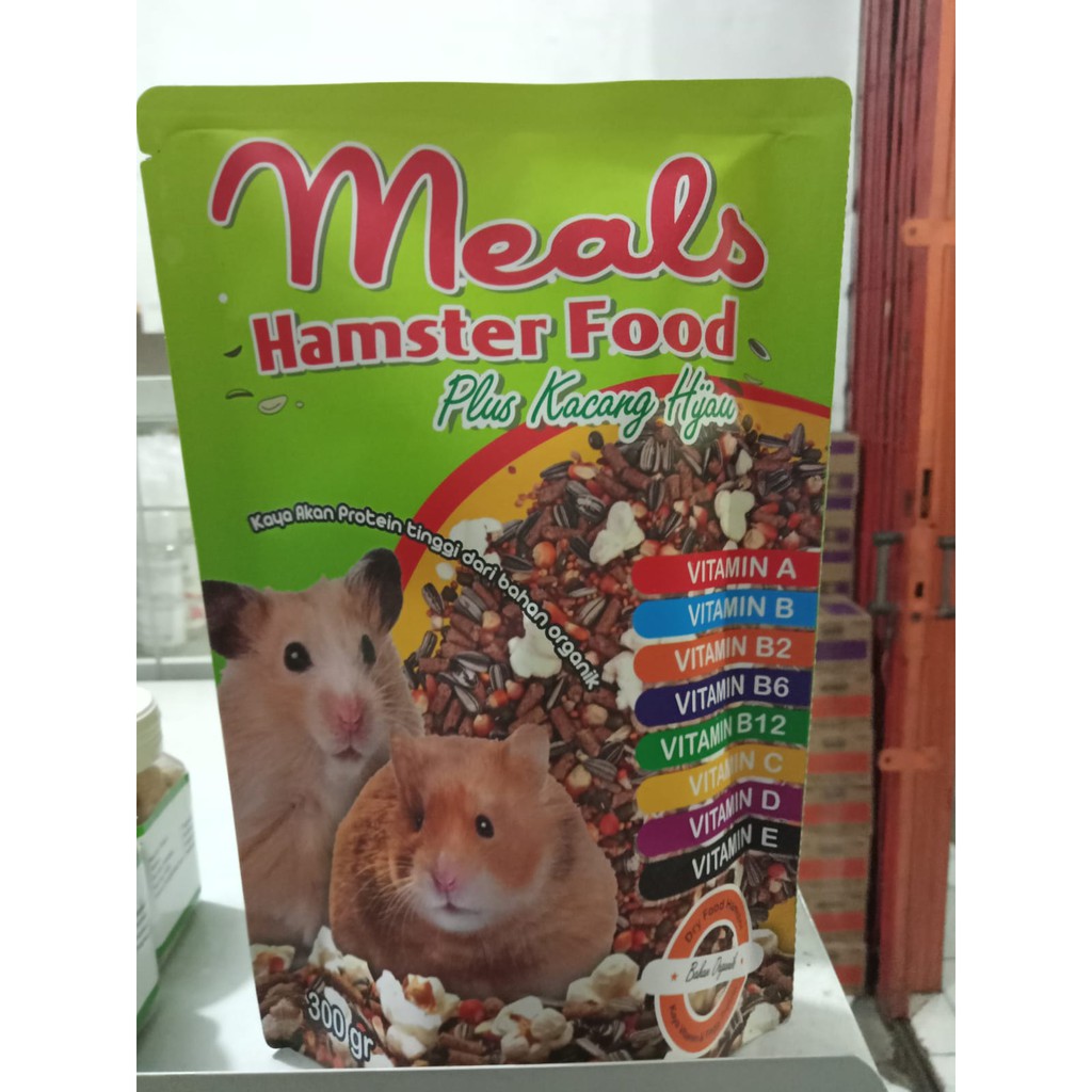 Makanan Hamster MEALS 200 GR Premium Freshpack