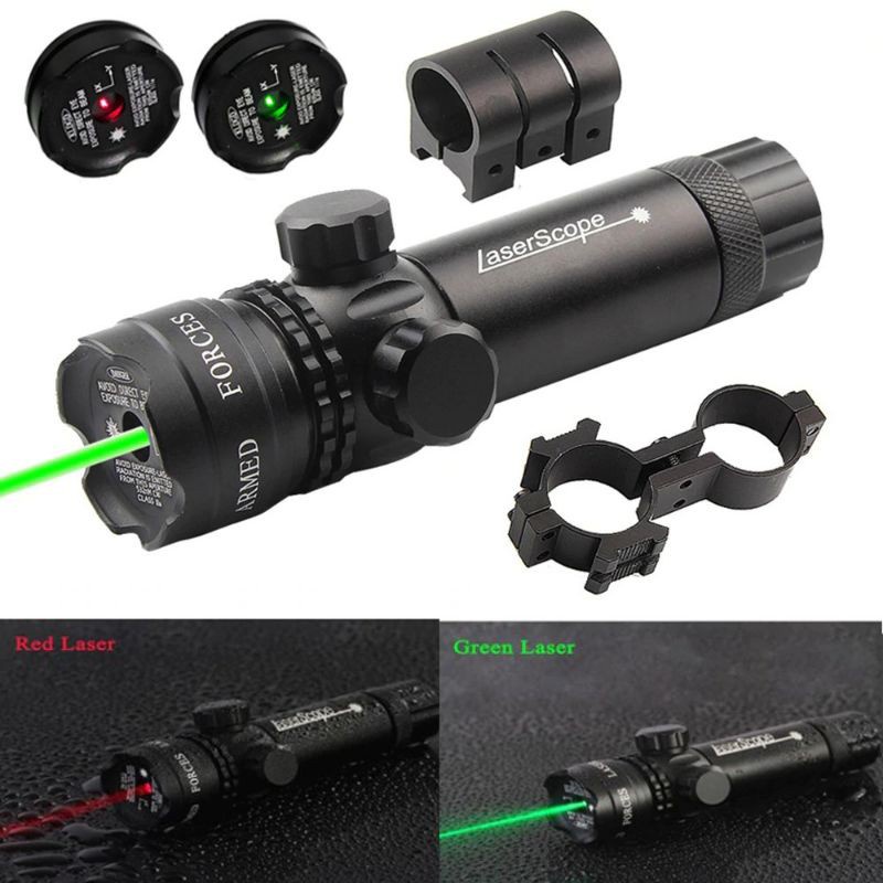 GS8 LASER SENAPAN NYALA HIJAU/MERAH ANGIN FULLSET GREEN/RED DOT LASER CAS SCOPE SIANG MALAM JARAK JAUH PCP MURAH ORIGINAL TAFFLED BATERAI + CHARGER AKURAT